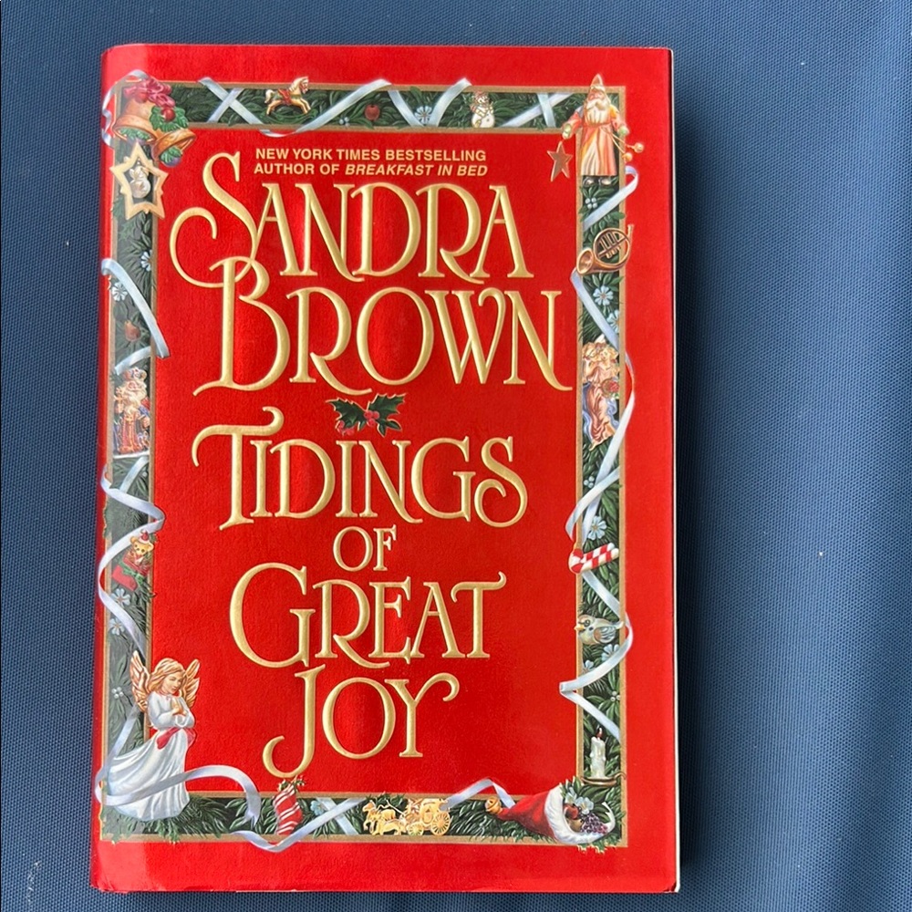 Sandra Brown 'Tidings of Great Joy' Hardcover Book
